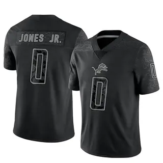 Detroit Lions Youth Marvin Jones Jr. Limited Reflective Jersey - Black