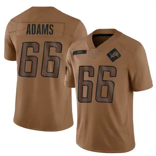 Detroit Lions Youth Myles Adams Limited 2023 Salute To Service Jersey - Brown