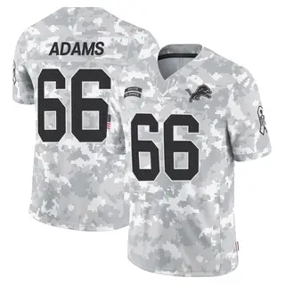 Detroit Lions Youth Myles Adams Limited 2024 Salute to Service Jersey - Arctic Camo