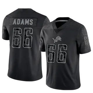 Detroit Lions Youth Myles Adams Limited Reflective Jersey - Black