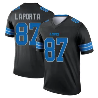 Detroit Lions Youth Sam LaPorta Legend Jersey - Black