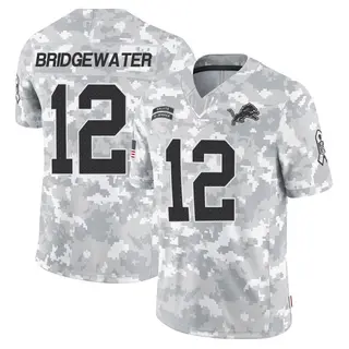 Detroit Lions Youth Teddy Bridgewater Limited 2024 Salute to Service Jersey - Arctic Camo