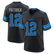 Detroit Lions Youth Tim Patrick Game Alternate 2nd Jersey - Black