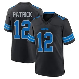 Detroit Lions Youth Tim Patrick Game Alternate 2nd Jersey - Black