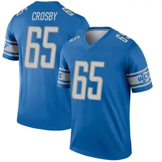 Detroit Lions Youth Tyrell Crosby Legend Inverted Jersey - Blue